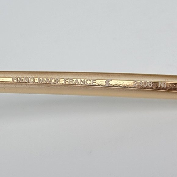 Balenciaga 2406 Black White Crystal Frame Pink Gradient Lens Sunglasses France - Picture 7 of 14